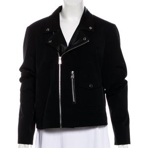 Lauren Ralph Lauren Black Moto Jacket